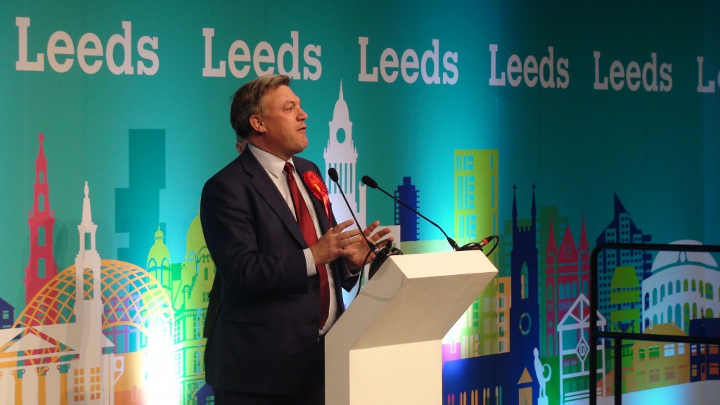 RETRANSMITTED INSERTING VOTES Shadow Chancellor Ed Balls makes a speech after losing his Morley and Outwood seat to Conservative Andrea Jenkyns by 18,776 votes to 18,354 - a majority of 422 - after a recount. ... General Election 2015 declaration - May 7th ... 08-05-2015 ... Leeds ... UK ... Photo credit should read: Dave Higgens/Unique Reference No. 22946238 ... Picture date: Friday May 8, 2015. See PA story ELECTION Main. Photo credit should read: Dave Higgens/PA Wire